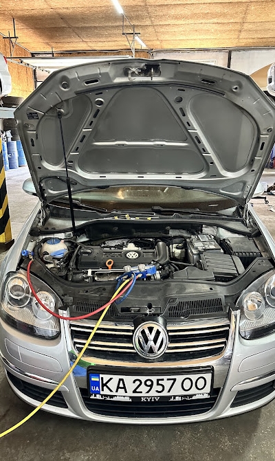 VW — заправка кондиціонера